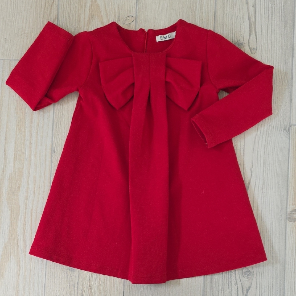 European EMC Dress With Bow | 24M